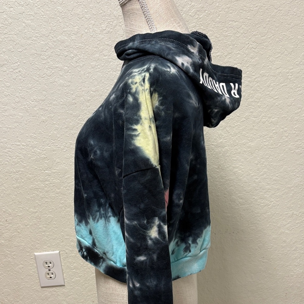 Barstool Sports Call her Daddy Tie-Dye Cropped Hoodie Size XL - Picture 2 of 14